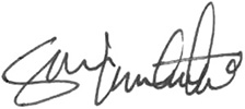 Shannon McWhorter's signature